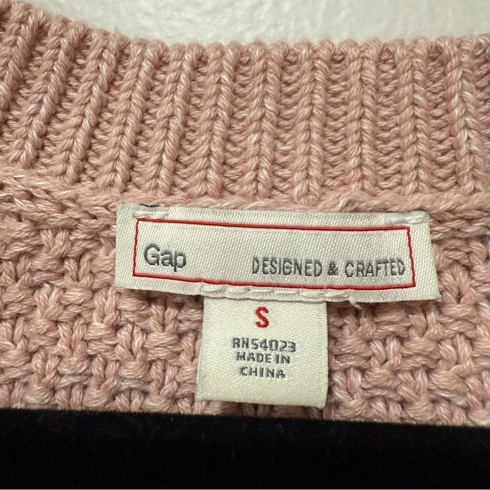 Gap knitted sweater willow pink Small